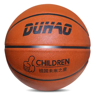 Children's Rubber Basketball, Sizes 3-4-5-7, Professional - 10