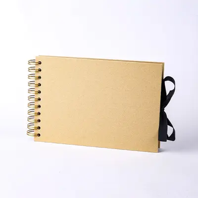 A5-Ringbuchalbum, DIY-Notizbuch, Retro-Kraftpapier - 8