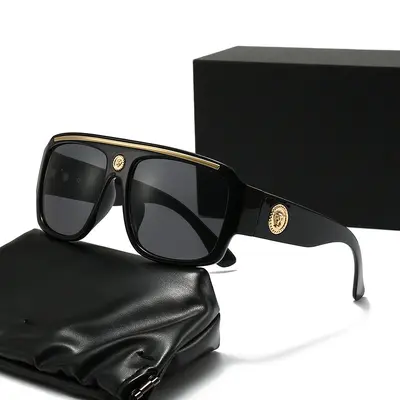 DAPARO Sonnenbrille mit großem Rahmen, Herren und Damen, dekorativ - 4