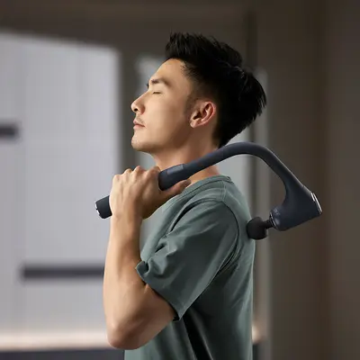 Massage Gun for Back and Waist Muscle Relief, Handheld Percussion, Model 3503G - 2