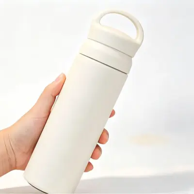 500ml termos araba bardağı paslanmaz çelik - 8
