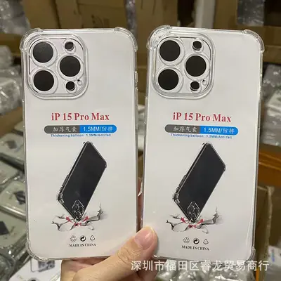 Şeffaf Apple 15/16 düşmeye dayanıklı 14 cep telefonu kılıfı iphone13pro cep telefonu kılıfı PM yumuşak kabuk 11 toptan 13