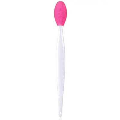 Double-sided black dot brush, silicone nose brush, lip brush, new face silicone brush, cleansing rod, nose washing brush - 9