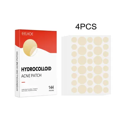 EELHOE Hydrocolloid Acne Patch, Invisible Under Makeup, Waterproof and Breathable - 6
