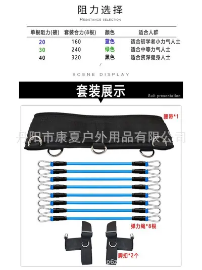 Heavy-Duty Leg Strength Resistance Band for Explosive Running Training - 2