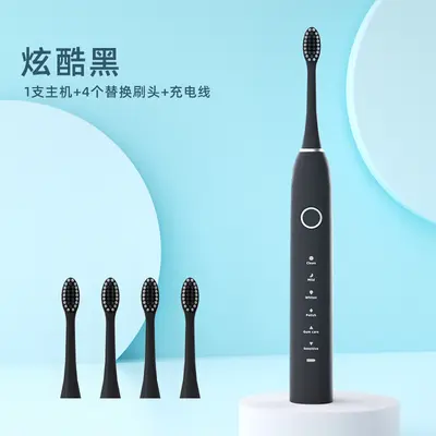 Rechargeable Soft-Bristle Automatic Electric Toothbrush and Water Flosser Set, Couple Styl - 8