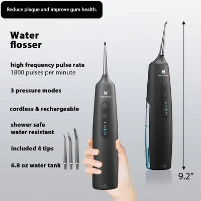 亚马逊爆款电动冲牙器套装洗牙器水牙线批发定制成人礼品