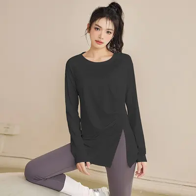 Women's Long Sleeve Pilates and Yoga Wear, Spring Autumn, Professional - 7
