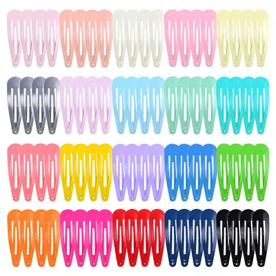 Kinder-BB-Haarklammern-Set, 20 Farben, 5 cm, Sprühfarbe - 3