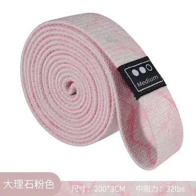 Kalça Egzersiz Direnç Bandı 200 x 3 cm, Squat Halkası, Elastik Bant - 11