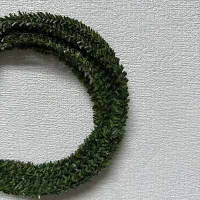 Zechen 5,5 m Noel çimi rattan, şekillendirilebilir Noel süsü - 12