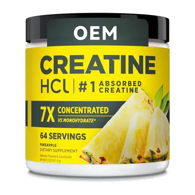 跨境TK亚马逊一水肌酸粉末 creatine powder微粉化肌酸粉贴牌代工