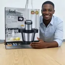 Grenzüberschreitende multifunktionale Edelstahl-Gemüsefüllmaschine Fufumachine 6L Küchenmaschine Fleischwolf Babykostmaschine Hackfleischwolf - 7