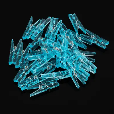 Plastic and Acrylic Clips, Mini Photo and Christmas Light Clips