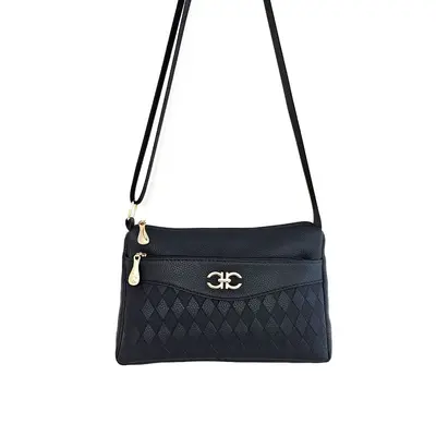 Kadın Tek Omuz Crossbody Çanta, Basit Tasarım - 7