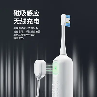 2in1 Elektrozahnbürste und Munddusche UVC-Sterilisation induktive Aufladung