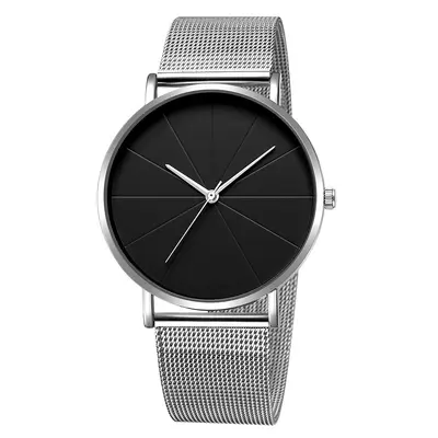Herrenuhr automatisch, Mesh-Armband, Quarz - 8