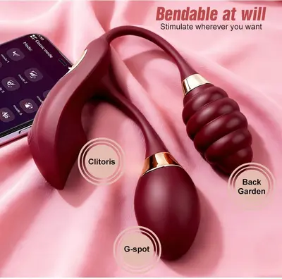 APP Remote Control Vibrating Massage Egg, Wearable Adult Toy