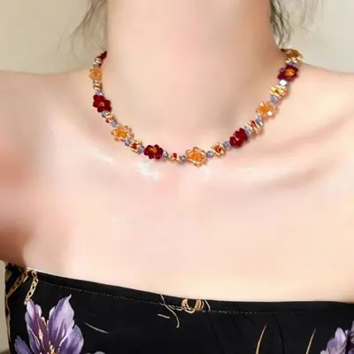 Tassel Chain Necklace Women's Minimalist Design - 8
