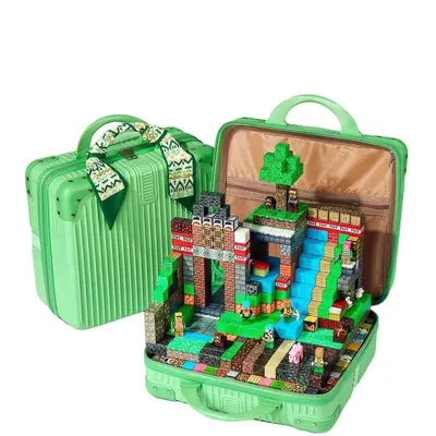 Minecraft Magnetic Block Set, Licensed, Strong Magnets Building Toy - 5