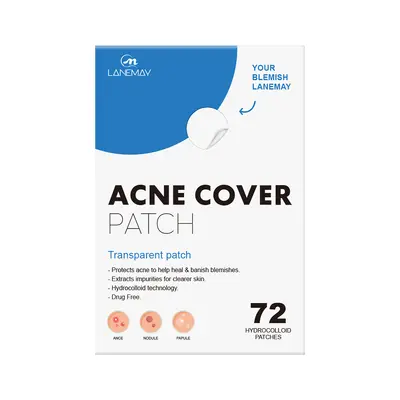 Invisible Hydrocolloid Acne Patch with Essential Oil, ACNE COVER PATCH - 4