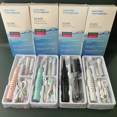 Hidden Charging Sonic Electric Toothbrush for Adults, Couple Set - 10