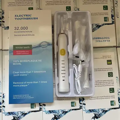 Sonic Electric Toothbrush, 6 Speeds, USB Rechargeable, Waterproof - 9