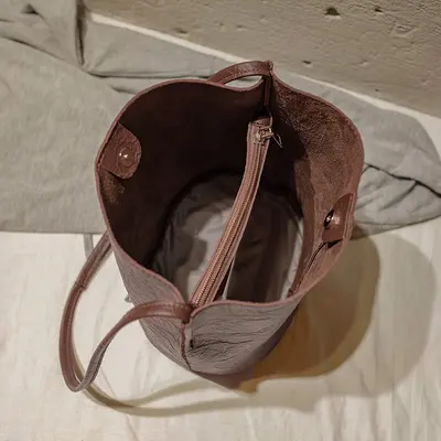Damen-Beuteltasche im koreanischen Stil, groß, Modell 2025 - 4