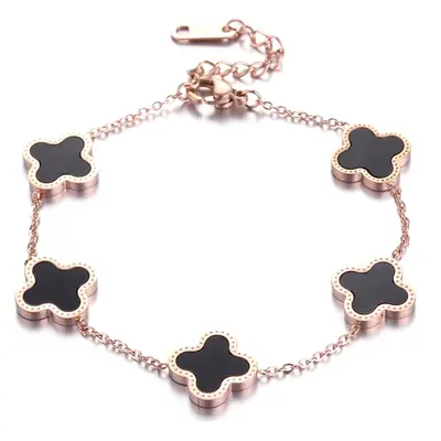 Langlebiges neues Titanstahl-Armband für Damen im europäischen und amerikanischen Stil, vielseitige ins-Mode-Handschmuck, modische Handschmuck für Mädchen, hochwertig