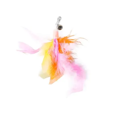Replacement Head for Cat Teaser Wand with Bell and Feathers