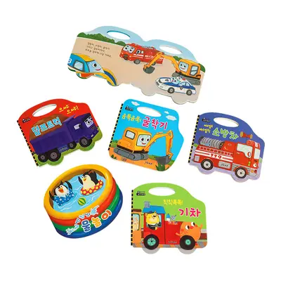 Çocuk eğitici erken öğrenme kitabı, renkli stres atıcı - 6