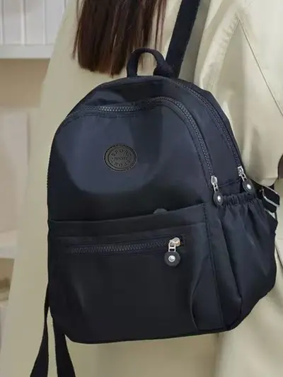 Korean-Style Oxford Cloth Large-Capacity Women's Backpack - 3