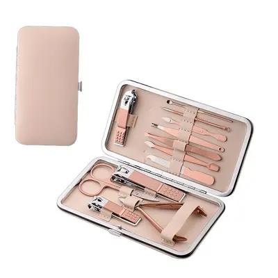Nail Care Set Complete, Clippers, Scissors, Ear Pick Included - 10