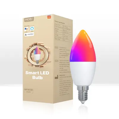 Matter Tuya Akıllı Ev WiFi Akıllı Ampul Kısılabilir Led Lamba GU10E27E14 Aydınlatma Ampulü - 8