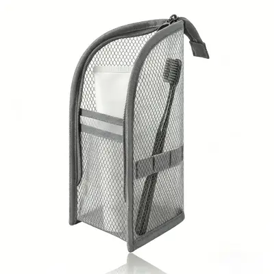 Standalone Wash Bag Large Capacity Multifunctional Cosmetic Organizer Portable Travel Toiletry Bag - 8