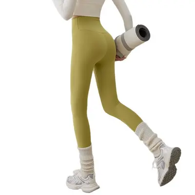 Damen High-Waist Yogahose nahtlos - 5