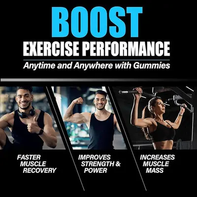 Creatine gummies soft candy, fitness supplement - 3