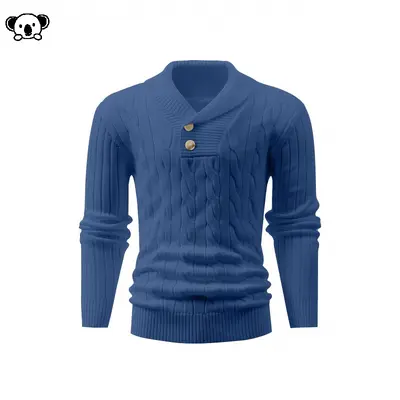 D 54395 Herren Slim Fit Strickpullover - 10
