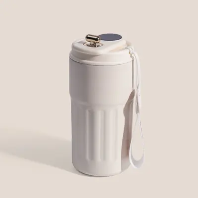 Lagerbestand 316 Edelstahl Becher 2025 neues Modell isolierter Becher Geschenkbox tragbarer Wasserbecher Andenken Smart-Kaffeetasse - 10