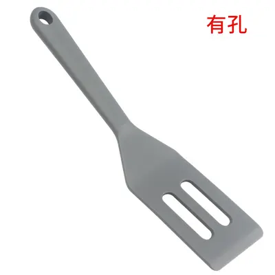 Silikon brownie kurabiye spatula küçük kızartma spatula sızıntı spatula biftek omlet spatula pişirme aracı mutfak aletleri - 10