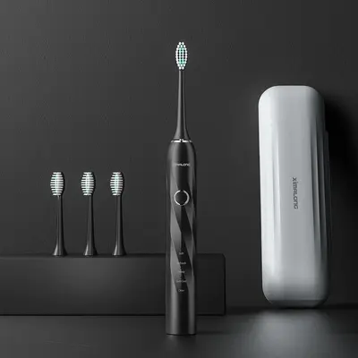 Adult Electric Toothbrush, Soft Bristles, IPX7 Waterproof - 10