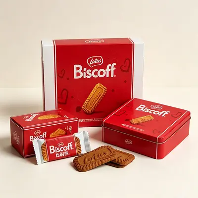 Belgian Caramel Biscuits, Gift Wedding Biscuits