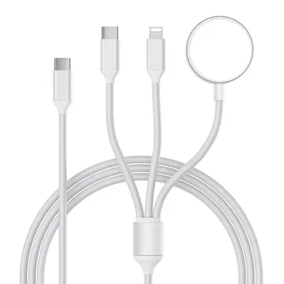 Smartwatch 3-in-1 USB-C magnetisches Ladekabel