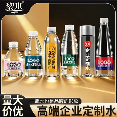 Corporate Logo Mineral Water, Small Bottles, Event Case - 2