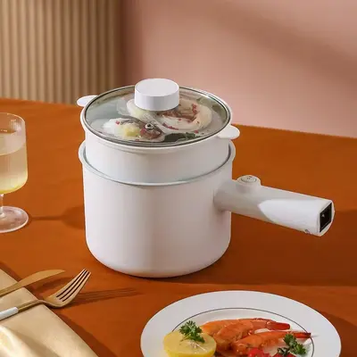 Multi-Function Non-Stick Electric Pot for 1-2 Persons - 12