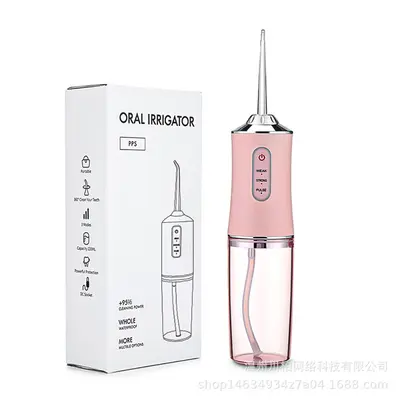 Portable Electric Water Flosser with Tartar Removal and Oral Irrigator - 8