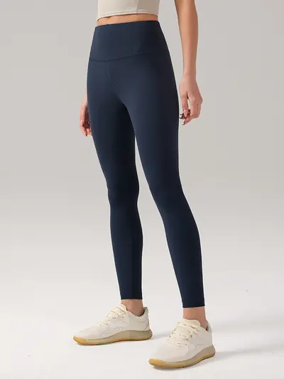 Yoga Pantolonu Kadın, Nylon 66, Yüksek Bel, 24" Elastik