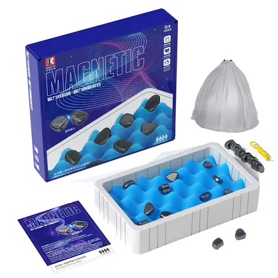 Magnetic Battle Chess Board Game for Kids, Logic and Thinking Training