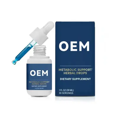 Metabolic Support Herbal Drops, OEM - 6