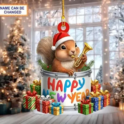 Balon Kedi ve Köpek Noel Asma Süs, Araba Dikiz Aynası Dekoru - 2